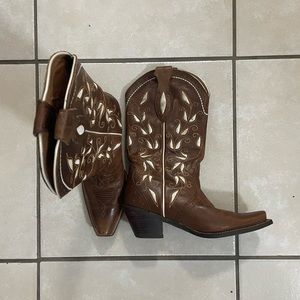 Brown Cowgirl Boots.